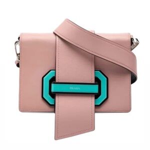 Prada Pre-Owned
2021-2025 City Calf Plex Ribbon crossbody bag